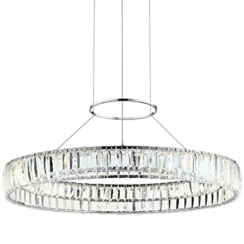 elan-by-kichler-83625-annette-pendant-lighting-in-chrome-with-led image 5