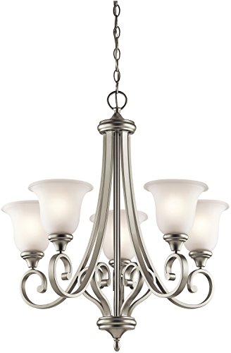 kichler-monroe-29-5-5-light-chandelier-in-brushed-nickel-with-satin-etched-glass image 2