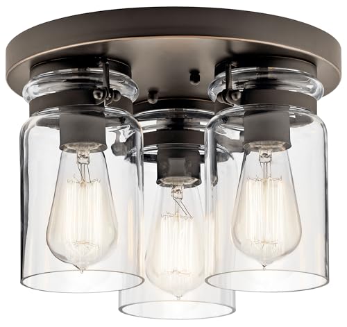 kichler-brinley-42891oz-11-75-3-light-flush-mount-olde-bronze image 6