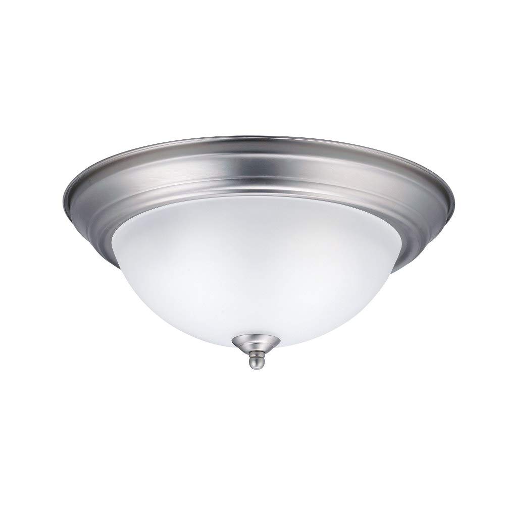 kichler-8112ni-13-25-2-light-flush-mount-ceiling-light-brushed-nickel-with-satin image 2