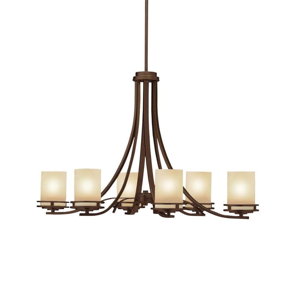 kichler-hendrik-6-light-oval-chandelier-olde-bronze image 3