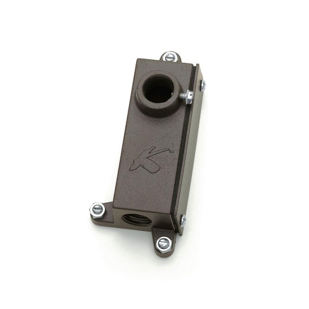 kichler-15609azt-accessory-mounting-junction-textured-architectural-bronze image 1