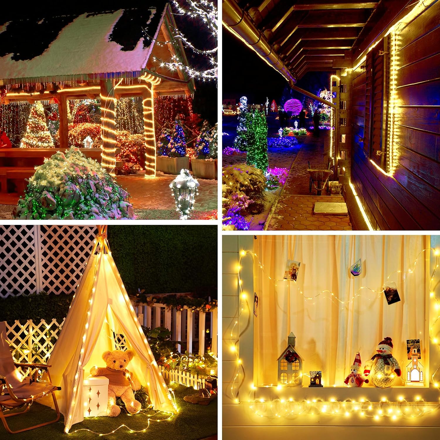 brightown-33ft-plug-in-100-led-rope-lights-for-indoor-outdoor-warm-white-cuttabl image 6