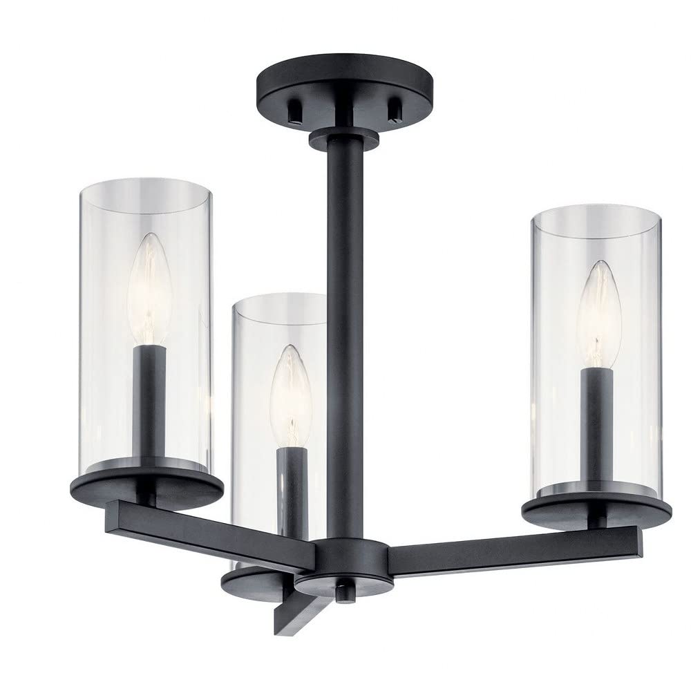 kichler-crosby-43997oz-3-light-convertible-chandelier-olde-bronze image 5