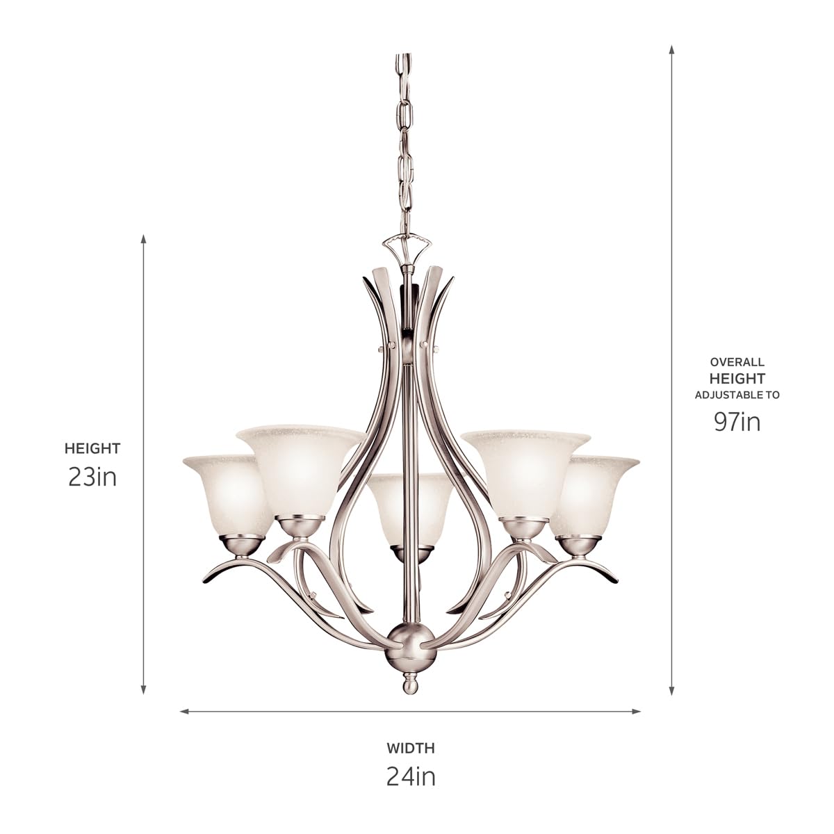 kichler-dover-2020ni-5-light-chandelier-brushed-nickel-24-x-23-with-etched-seede image 8