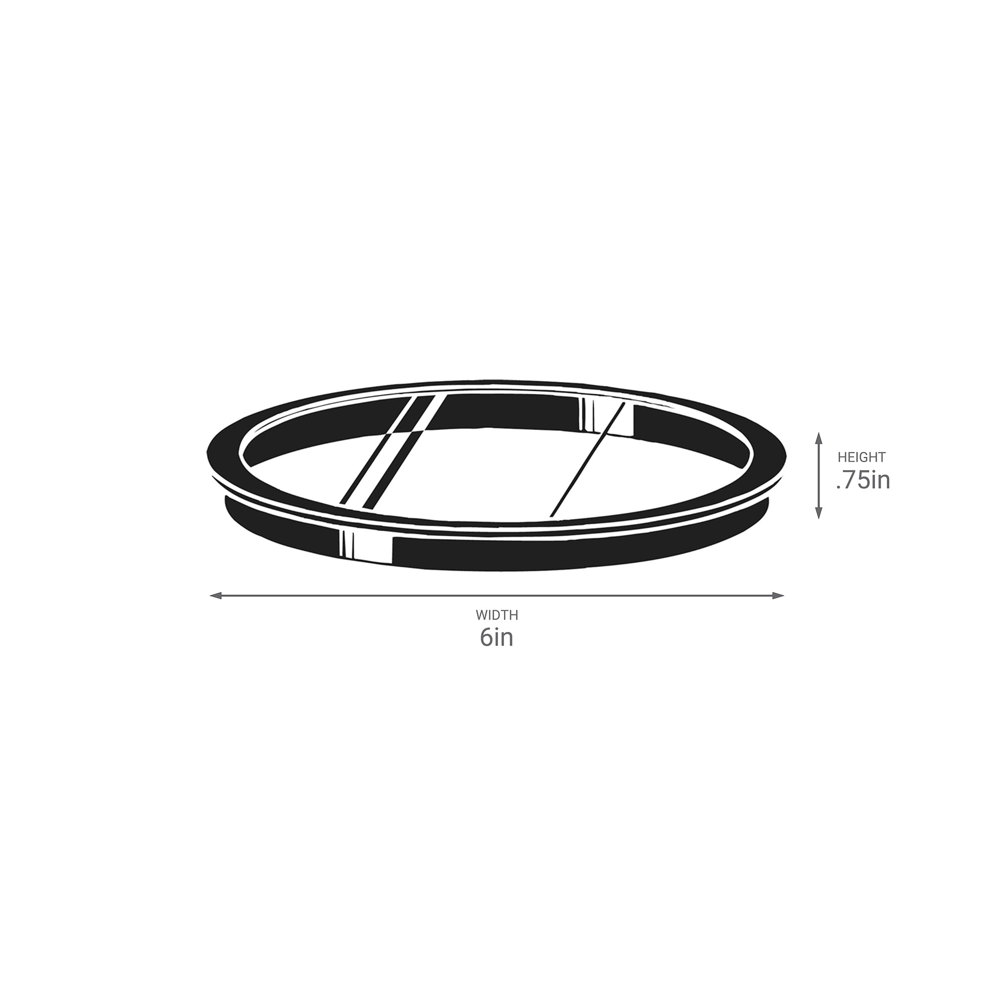 kichler-9536bk-6-outdoor-fixture-glass-lens-cover-black-tempered-glass image 3