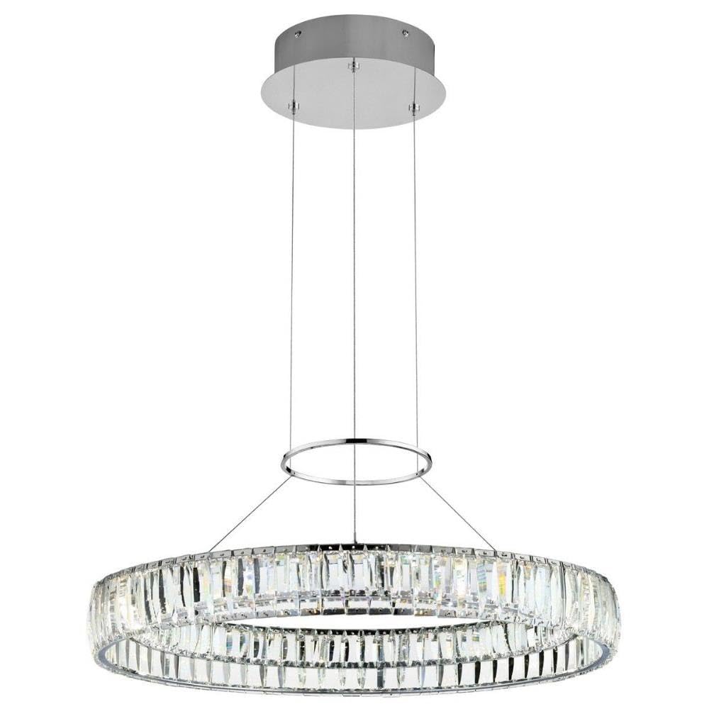 elan-by-kichler-83625-annette-pendant-lighting-in-chrome-with-led image 1