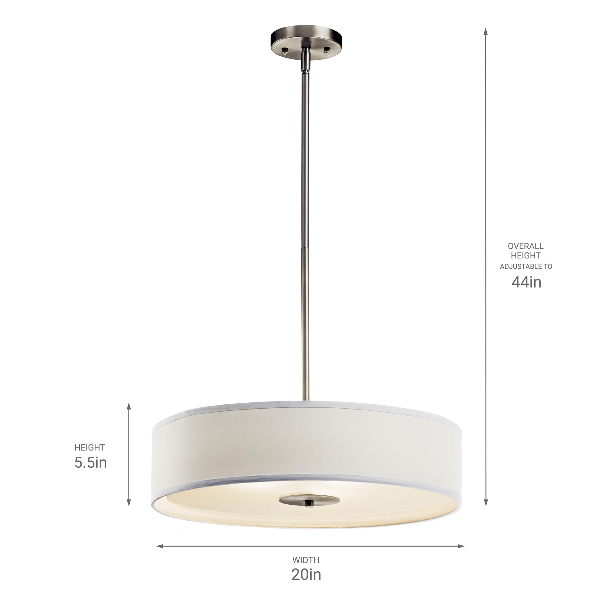 kichler-20-3-light-semi-flush-mount-light-brushed-nickel-42121ni-with-white-micr image 3