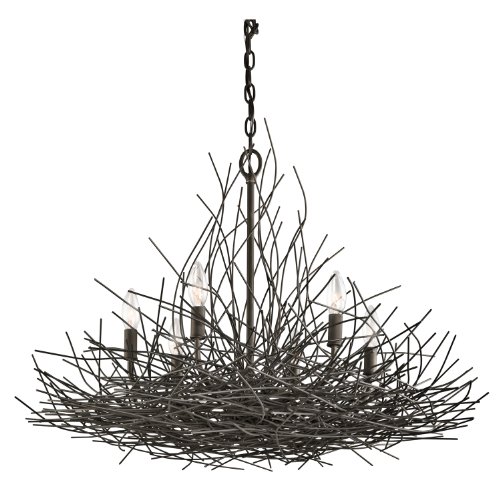 kichler-organique-42888oz-6-light-chandelier-30-x-30-x-20-75-olde-bronze image 6