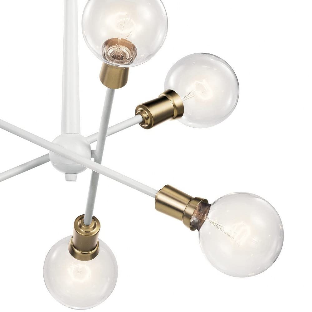 kichler-armstrong-6-light-sputnik-chandelier-in-black-adjustable-arms-27-75-diam image 6