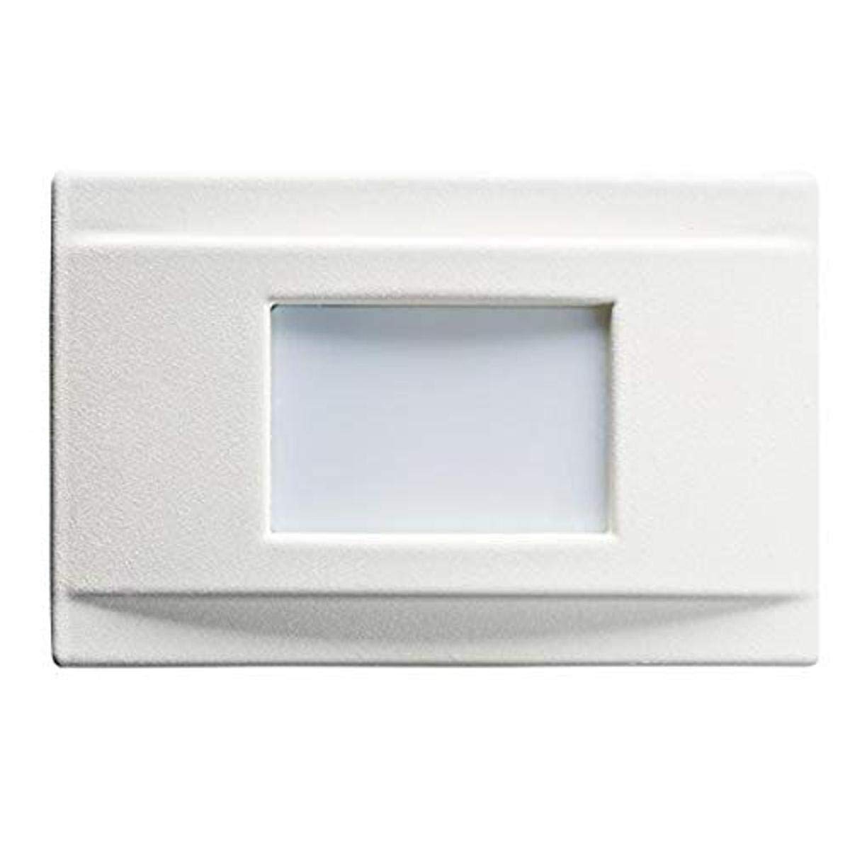kichler-12675wh-led-step-light-white-contemporary-modern image 1