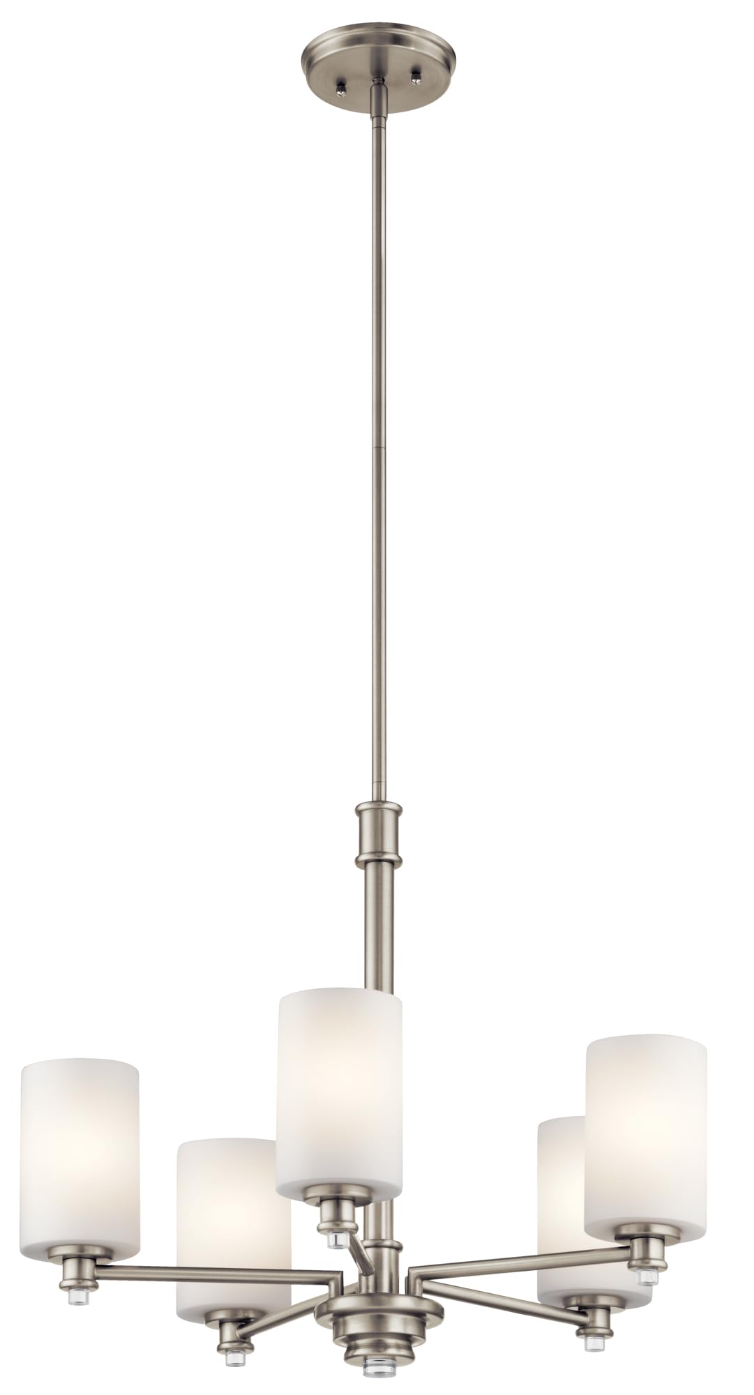 kichler-joelson-43923ni-5-light-chandelier-brushed-nickel image 1