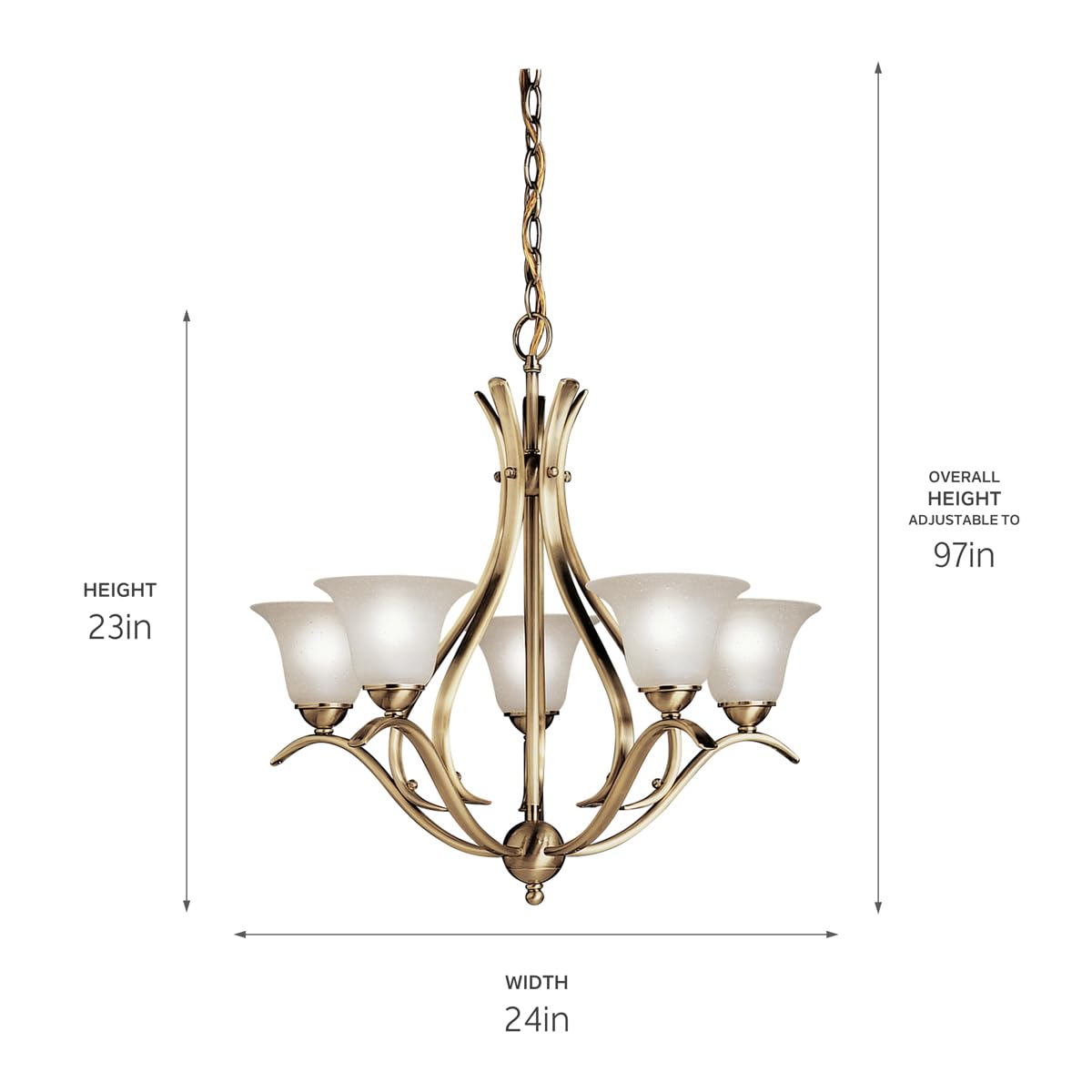 kichler-dover-5-light-chandelier-in-antique-brass-2020ab-with-alabaster-swirl-gl image 7