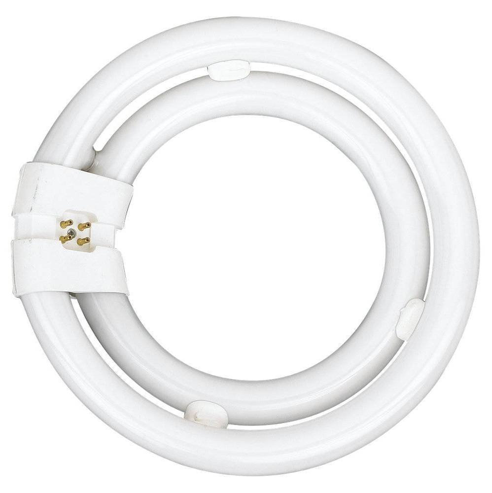 kichler-4029-accessory-bulb-55w-fluorescent-circline-white-g10q-base-2700k image 1