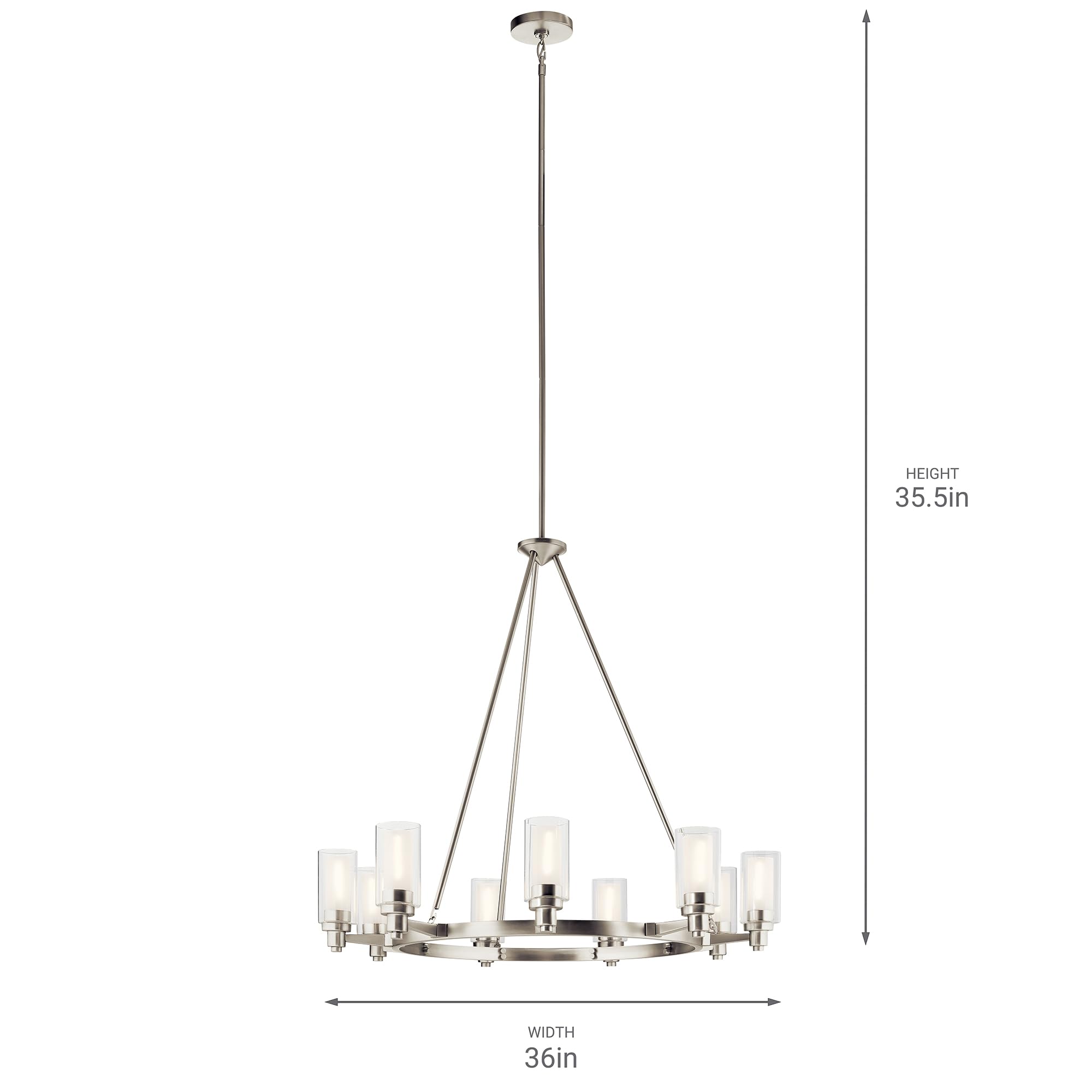 kichler-circolo-9-light-round-chandelier-brushed-nickel-36-wide image 3