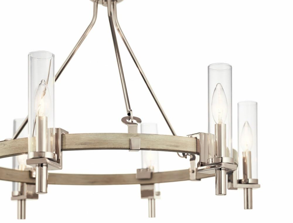 kichler-telan-44284www-transitional-six-light-chandelier-in-white-washed-wood-fi image 2