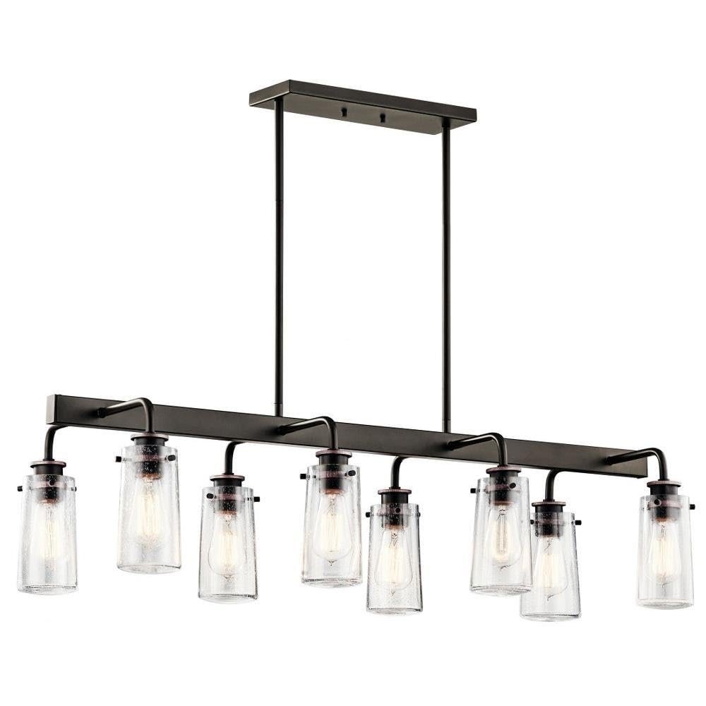 kichler-braelyn-43457oz-8-light-linear-chandelier-olde-bronze image 1
