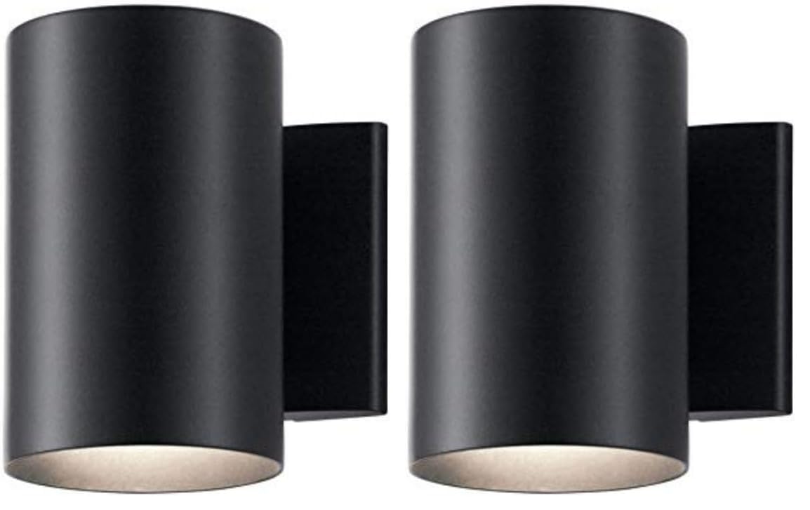kichler-cylinders-15-2-light-outdoor-cylinder-wall-sconce-in-black-9246bk image 6
