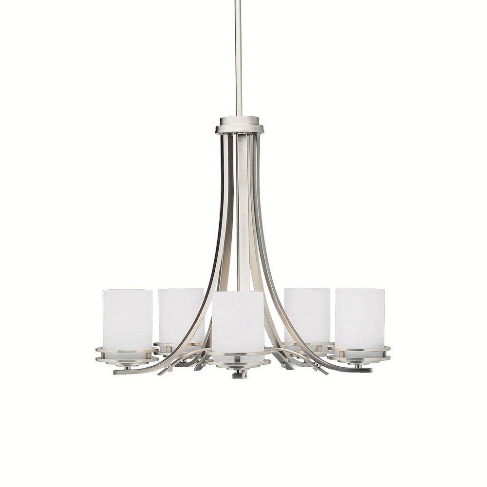 kichler-hendrik-1672ni-5-light-chandelier-brushed-nickel image 1