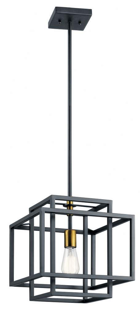kichler-taubert-16-5-4-light-pendant-light-black-with-natural-brass image 7