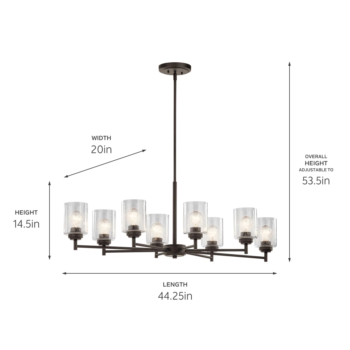 kichler-winslow-14-75-8-light-oval-chandelier-with-clear-seeded-glass-in-olde-br image 3