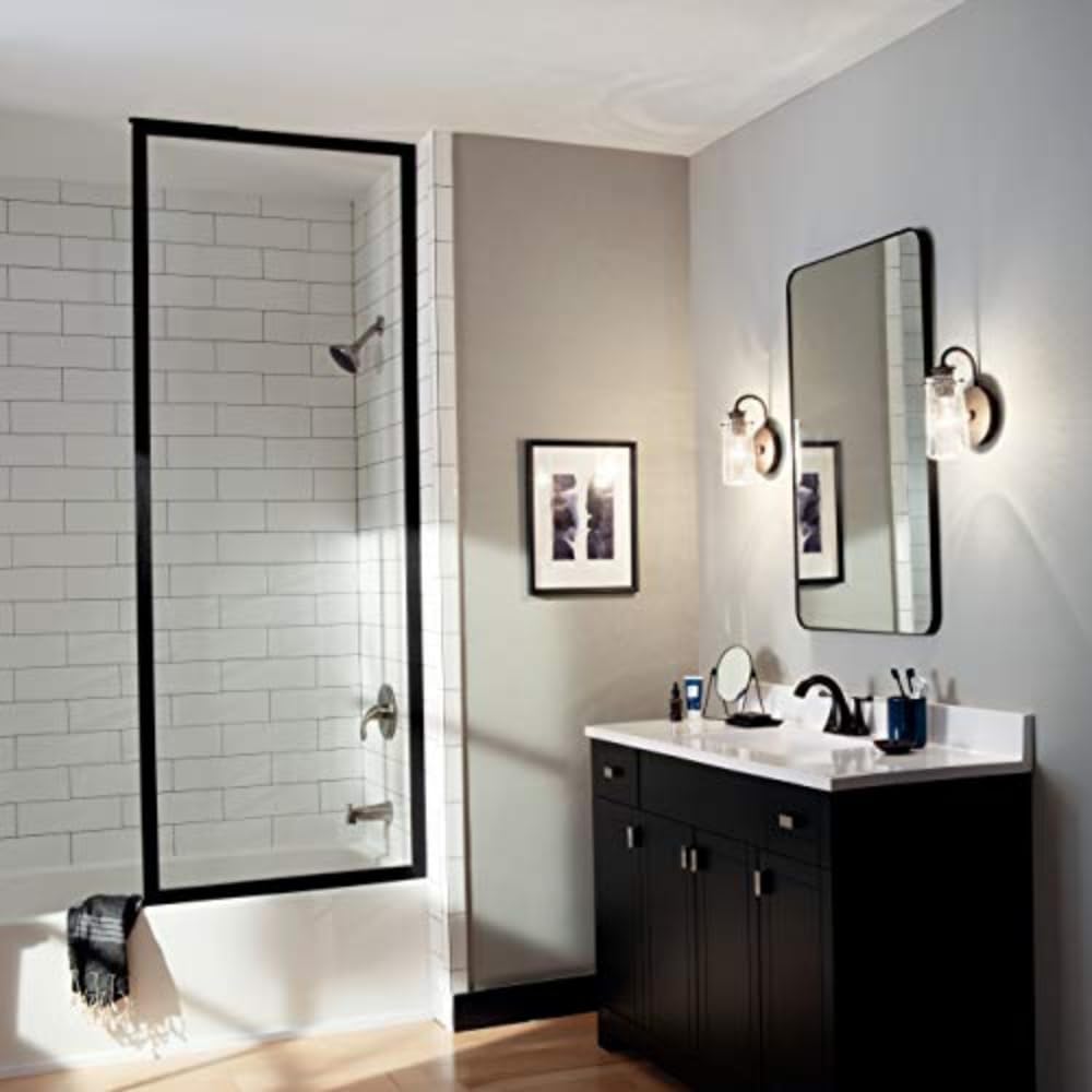 kichler-braelyn-1-light-wall-sconce-olde-bronze-clear-seeded-glass-45457oz image 4