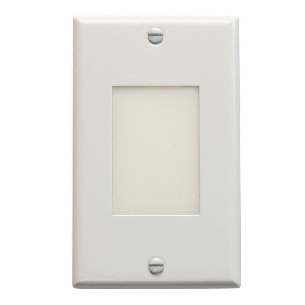 kichler-12604wh-step-and-hall-led-step-light-lens-120v-white-4-5-inch image 1