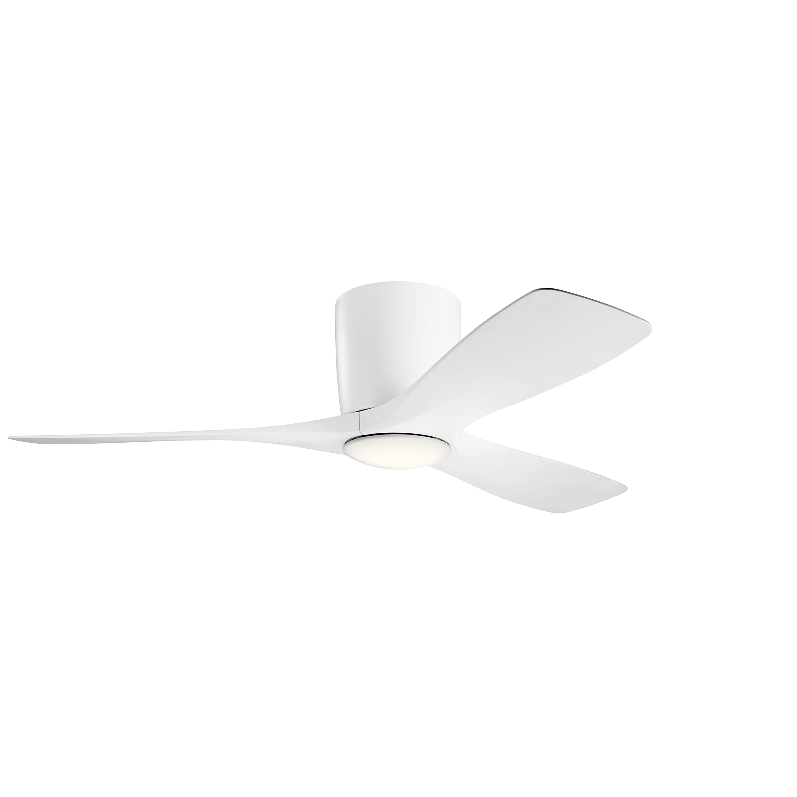 kichler-volos-48-ceiling-fan-with-led-light-matte-white-300032mwh image 1