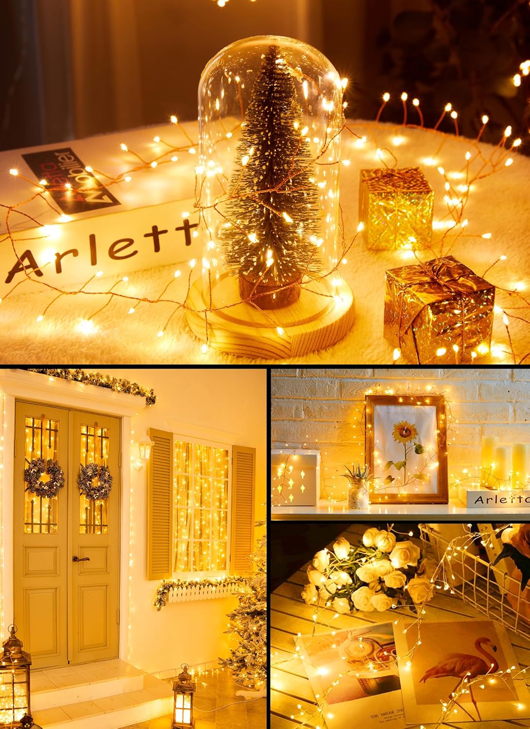 brightown-5ft-usb-twinkle-string-lights-100-leds-with-remote-timer image 7