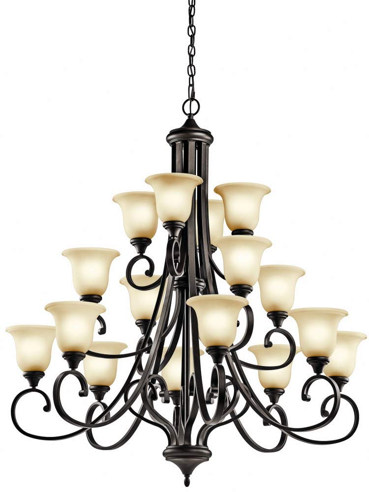 kichler-monroe-43192oz-16-light-3-tier-chandelier-olde-bronze image 2
