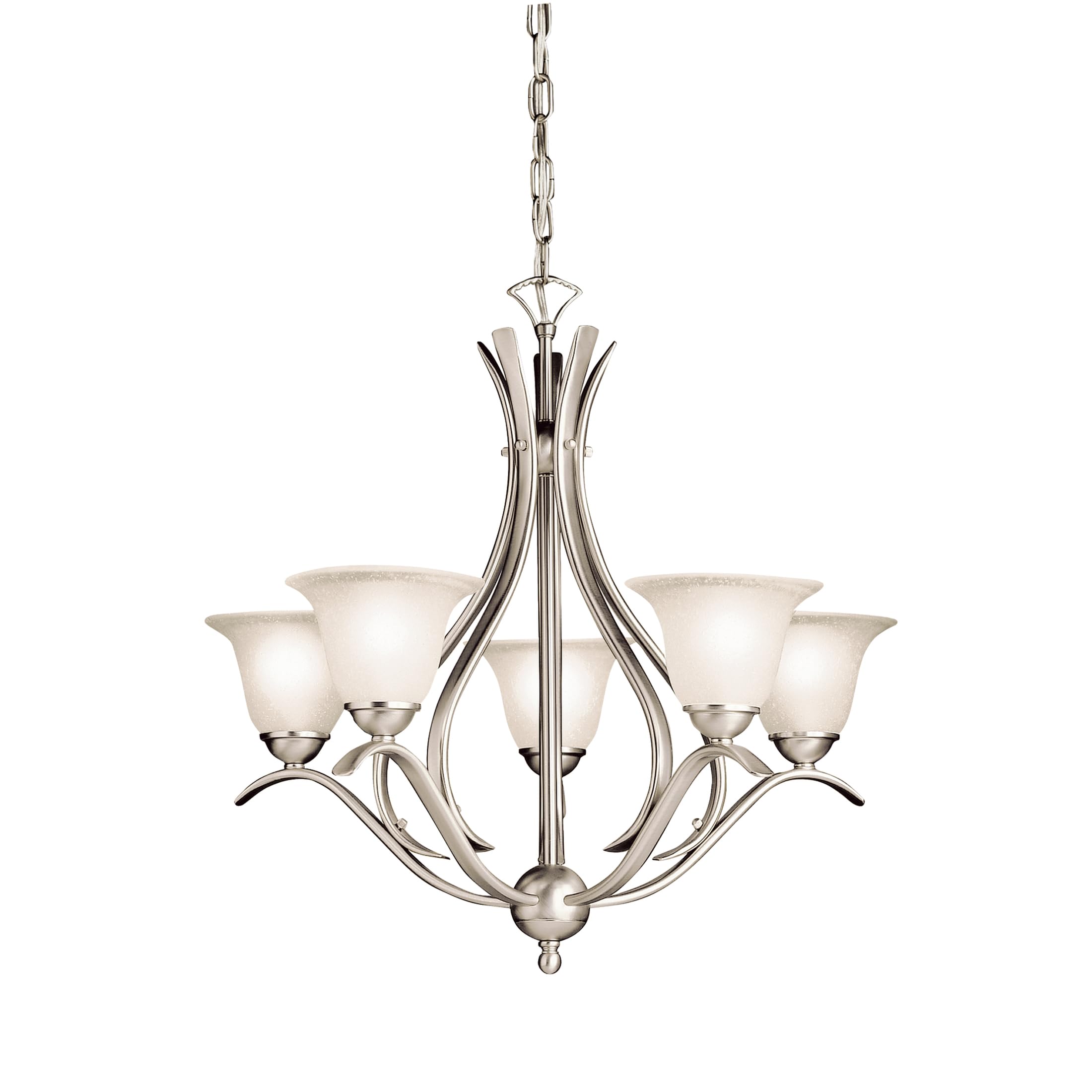 kichler-dover-2020ni-5-light-chandelier-brushed-nickel-24-x-23-with-etched-seede image 1