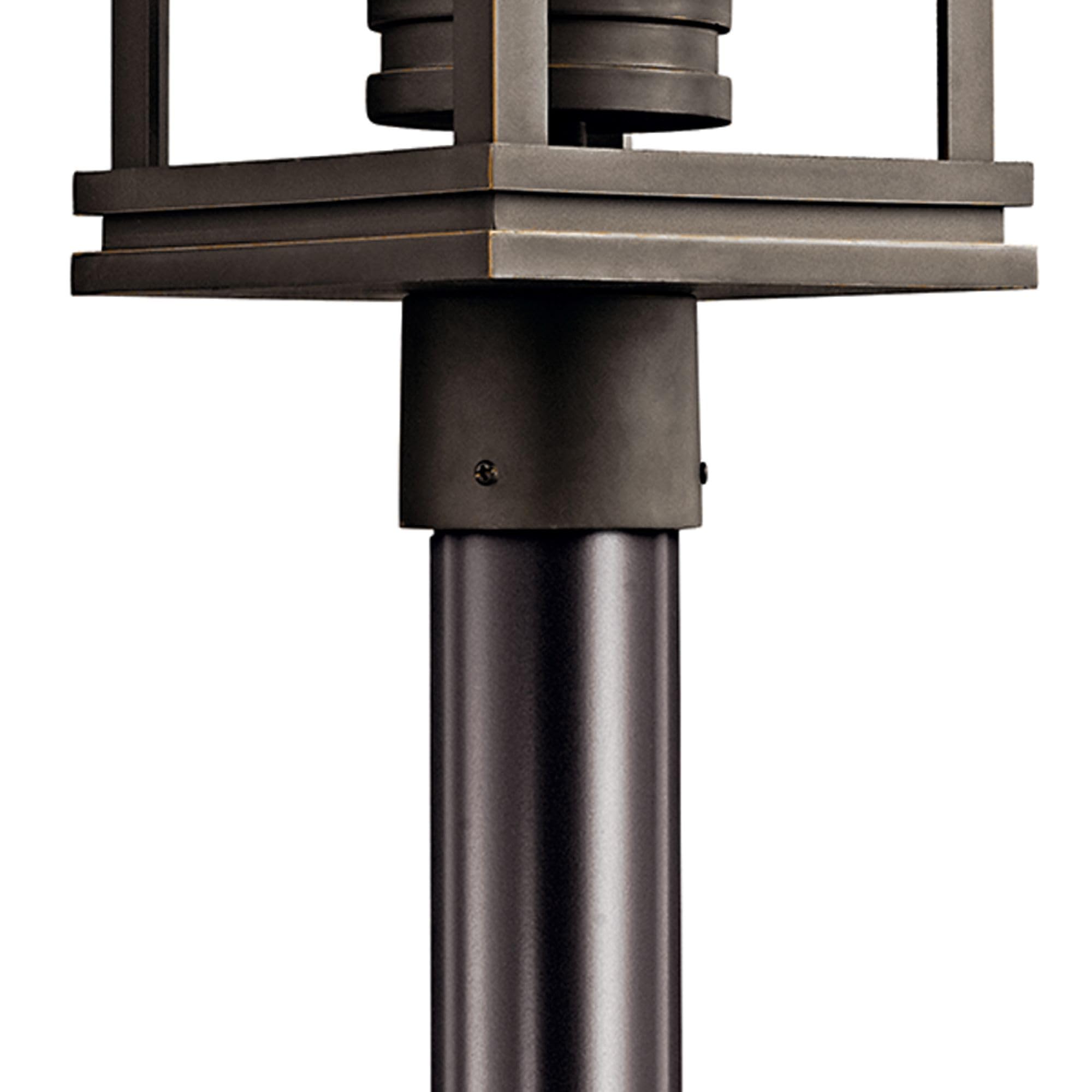 kichler-south-hope-outdoor-post-light-rubbed-bronze image 2