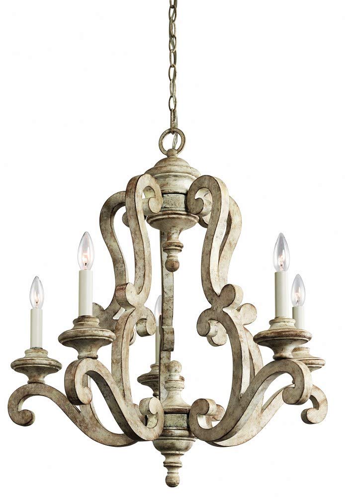 kichler-hayman-bay-43256daw-5-light-chandelier-distressed-antique-white image 8