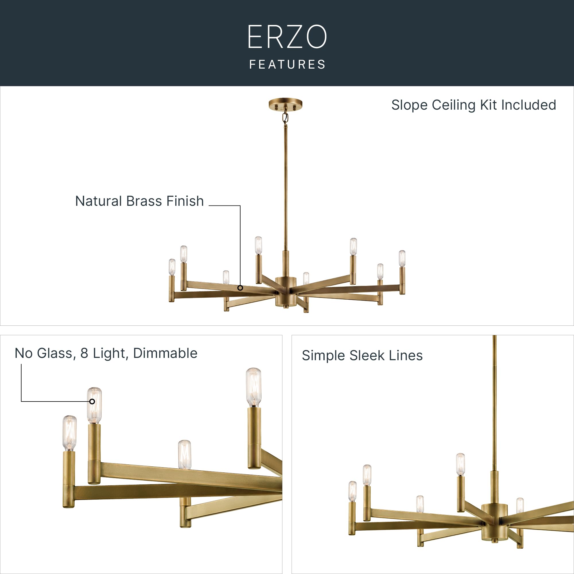 kichler-erzo-9-25-8-light-chandelier-natural-brass-43857nbr-modern-candle-chande image 3