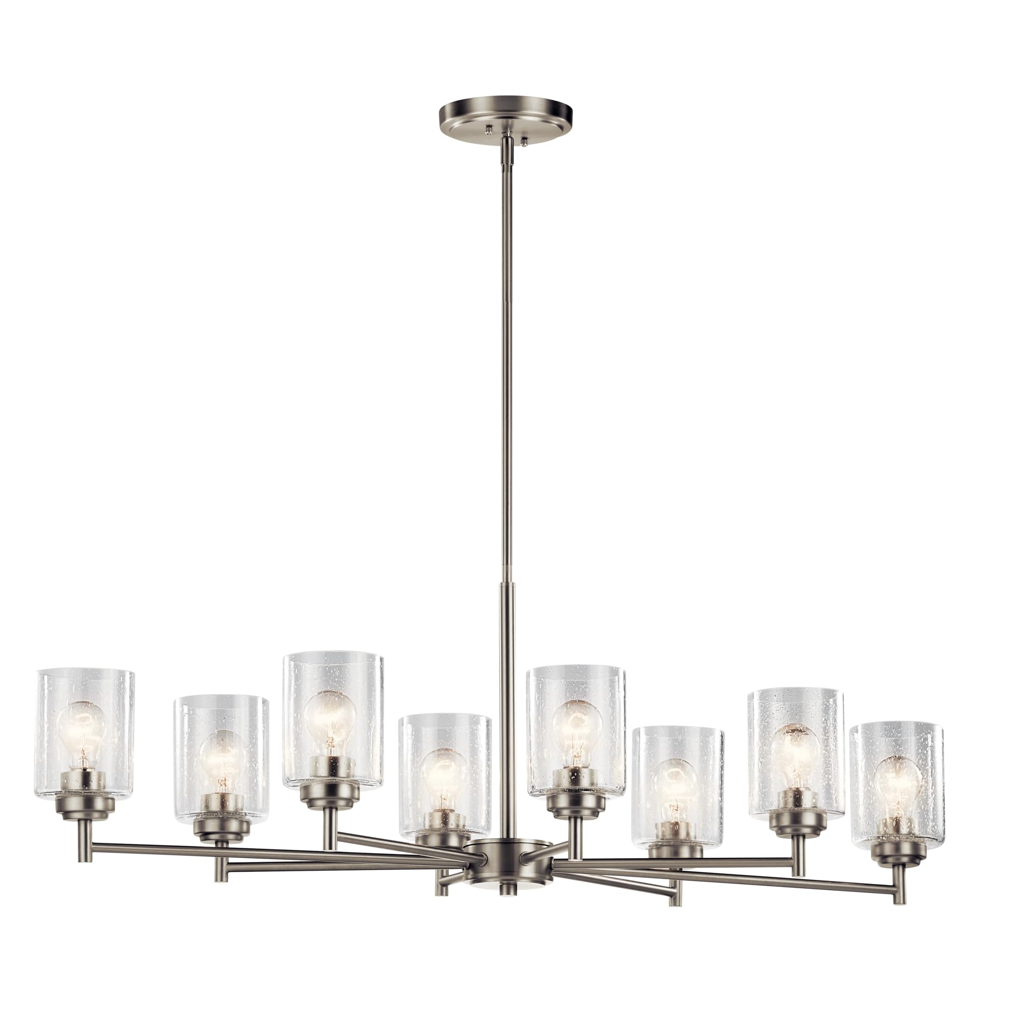 kichler-winslow-44035ni-8-light-oval-chandelier-brushed-nickel image 1