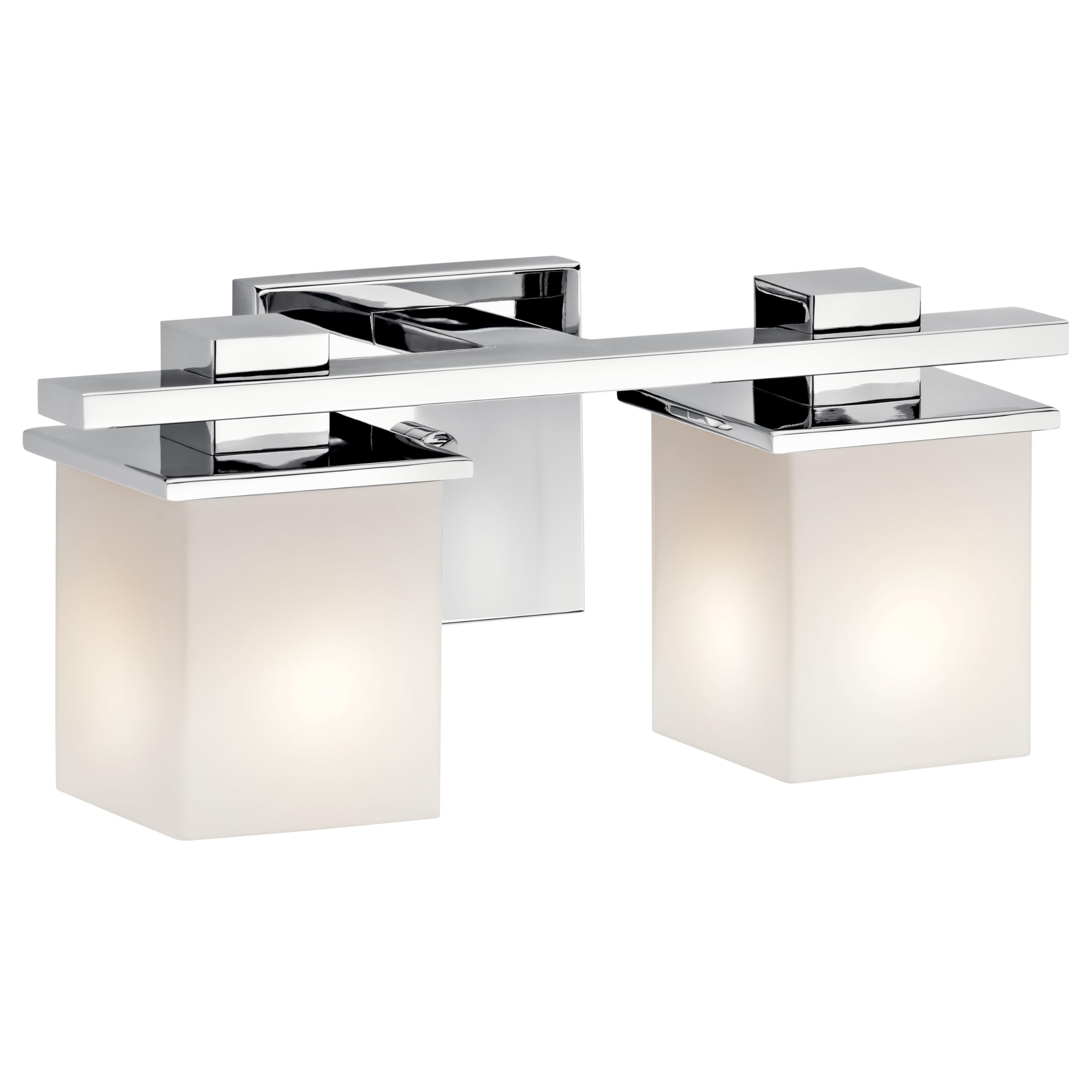 kichler-tully-45150ch-2-light-bathroom-vanity-light-chrome-with-satin-etched-opa image 3