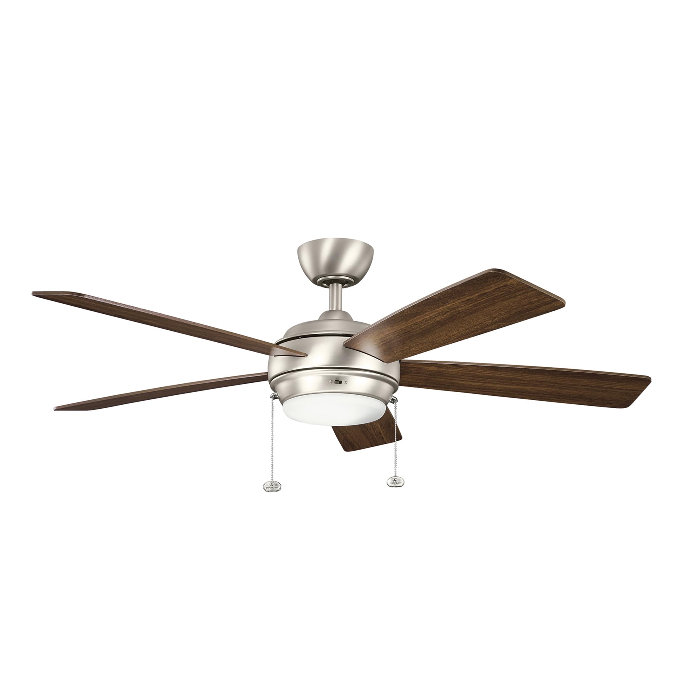 kichler-starkk-52-ceiling-fan-with-dimmable-led-light-brushed-nickel-reversible- image 3