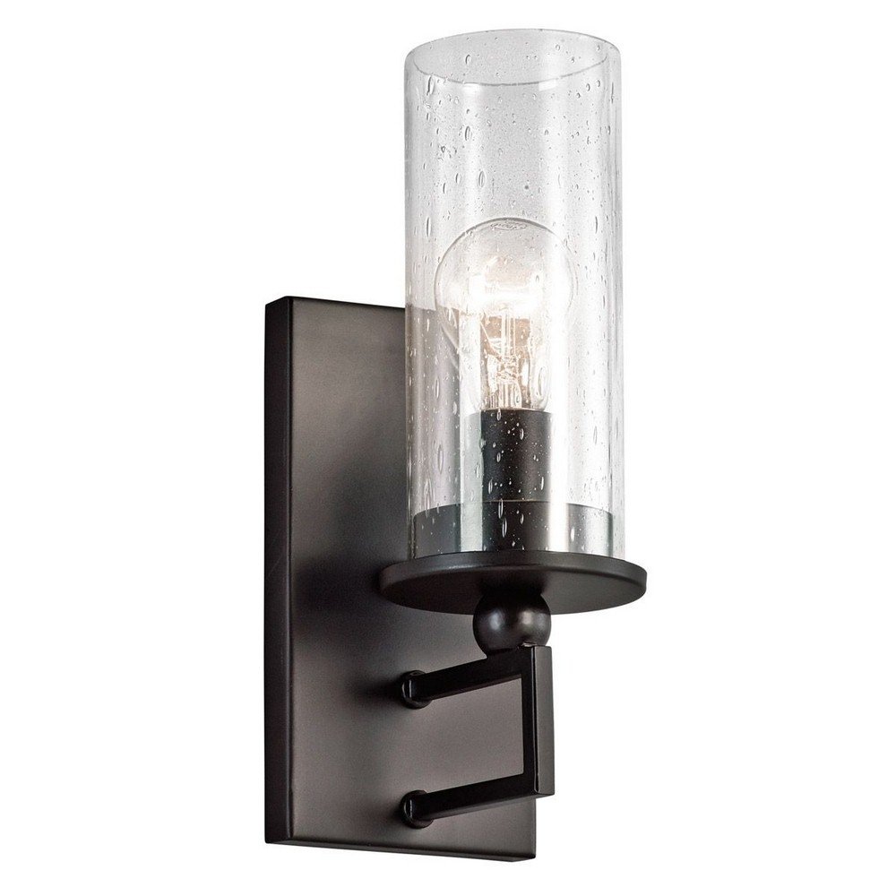 kichler-kayde-42126oz-1-light-wall-sconce-olde-bronze-finish image 1