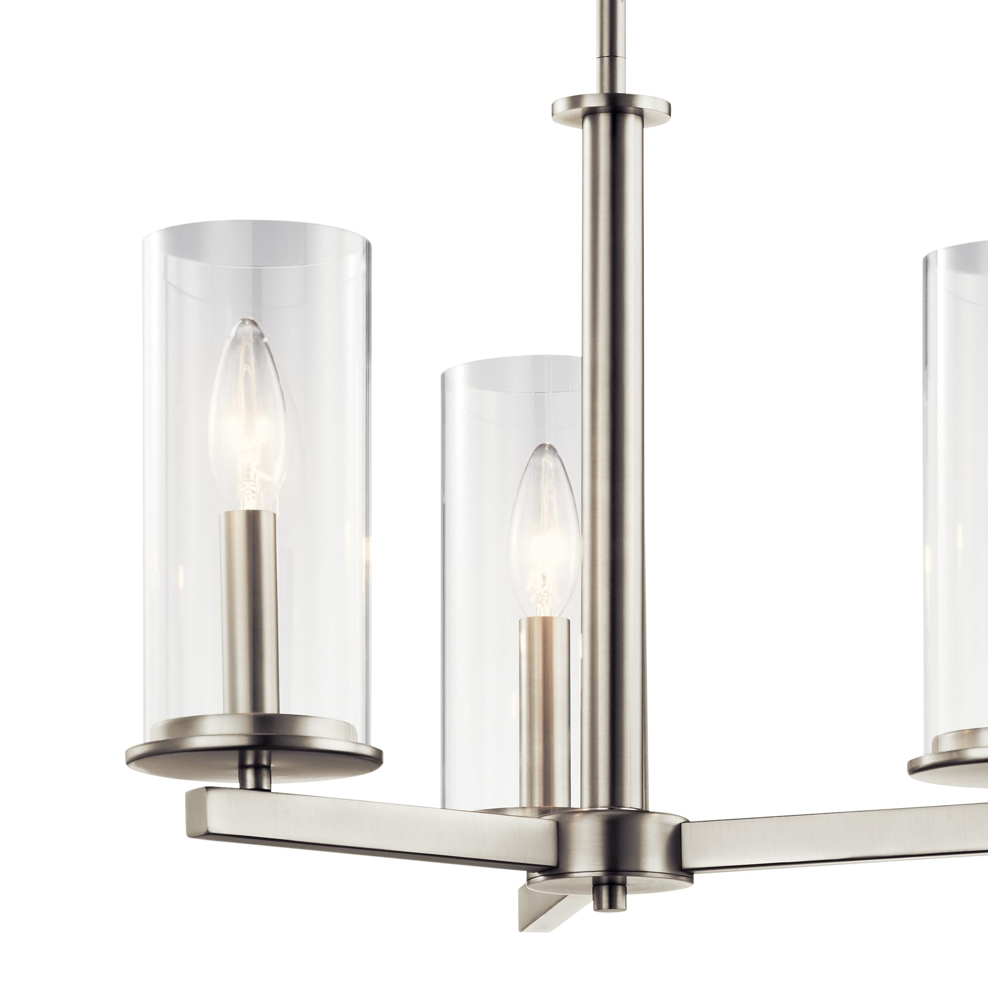kichler-crosby-43997ni-3-light-convertible-chandelier-brushed-nickel image 5