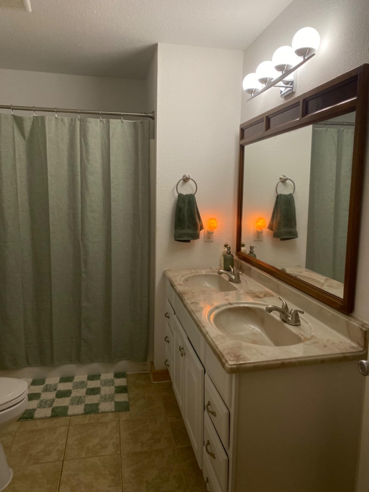 Perfect above mirror