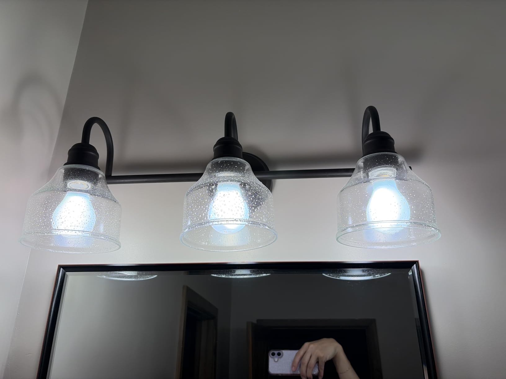 Beautiful vanity light