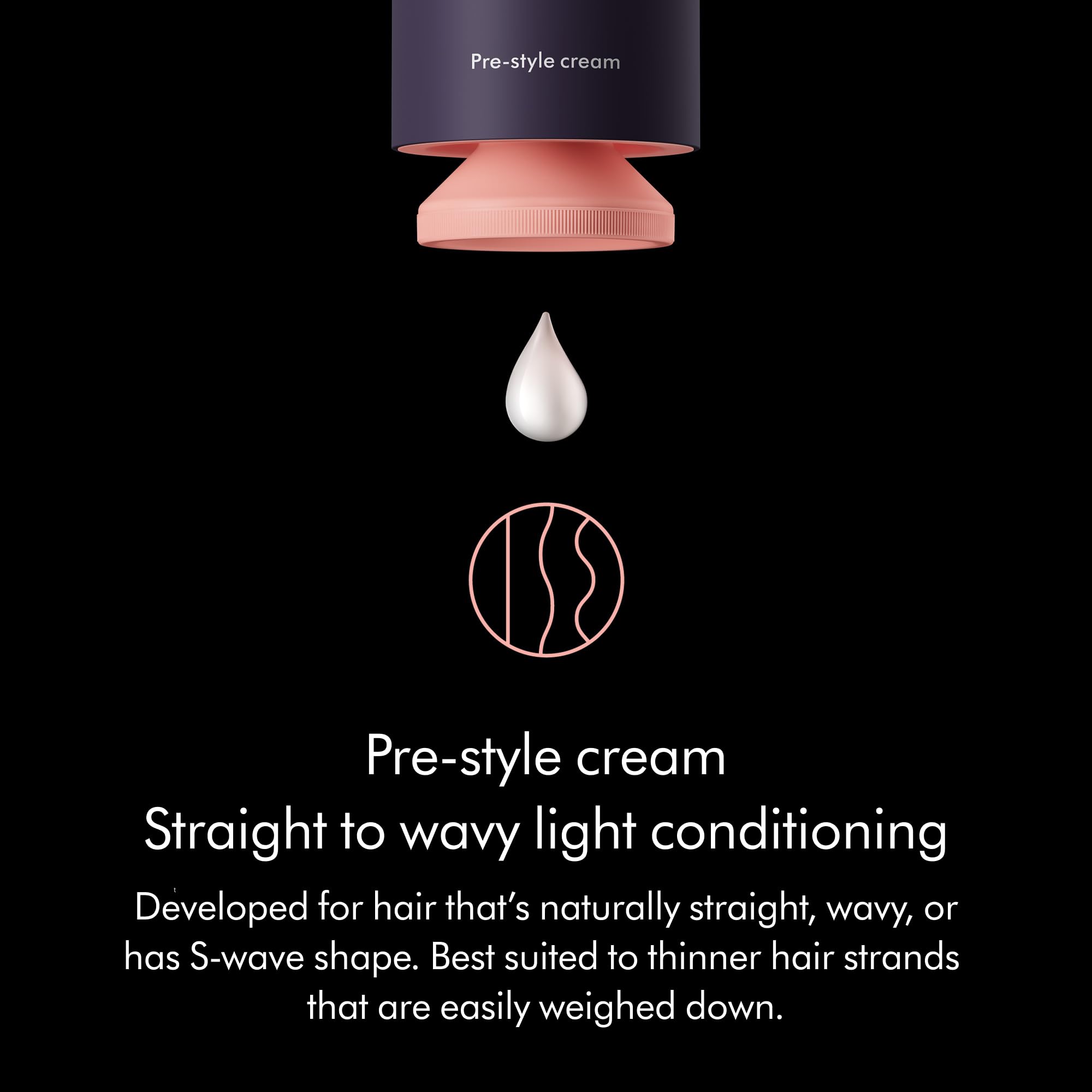 dyson-chitosan-pre-style-cream-straight-to-wavy-light-conditioning image 3