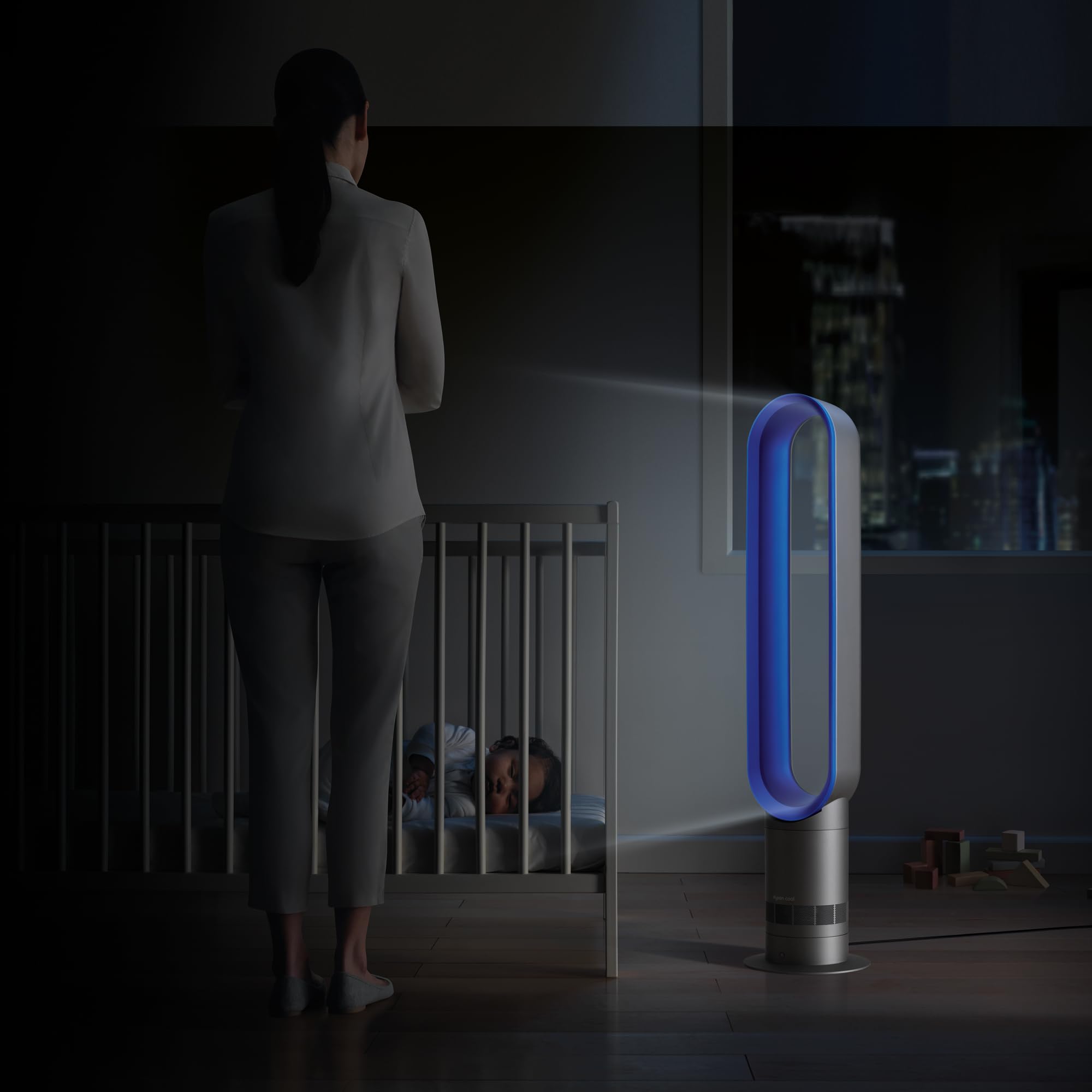 dyson-cool-am07-air-multiplier-bladeless-tower-fan-70-oscillation-10-levels-iron image 5