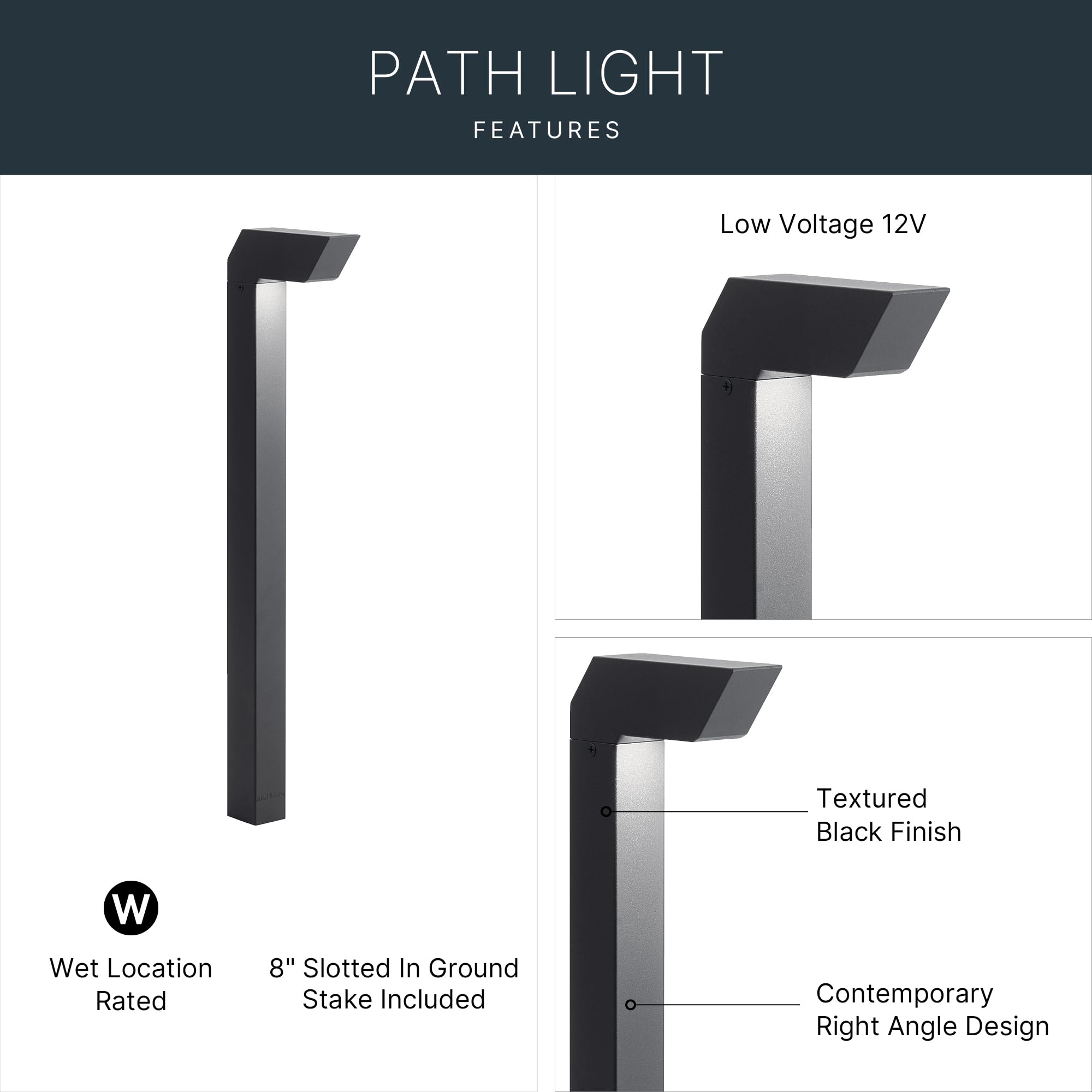kichler-15846bkt-right-angle-landscape-path-light-textured-black image 4