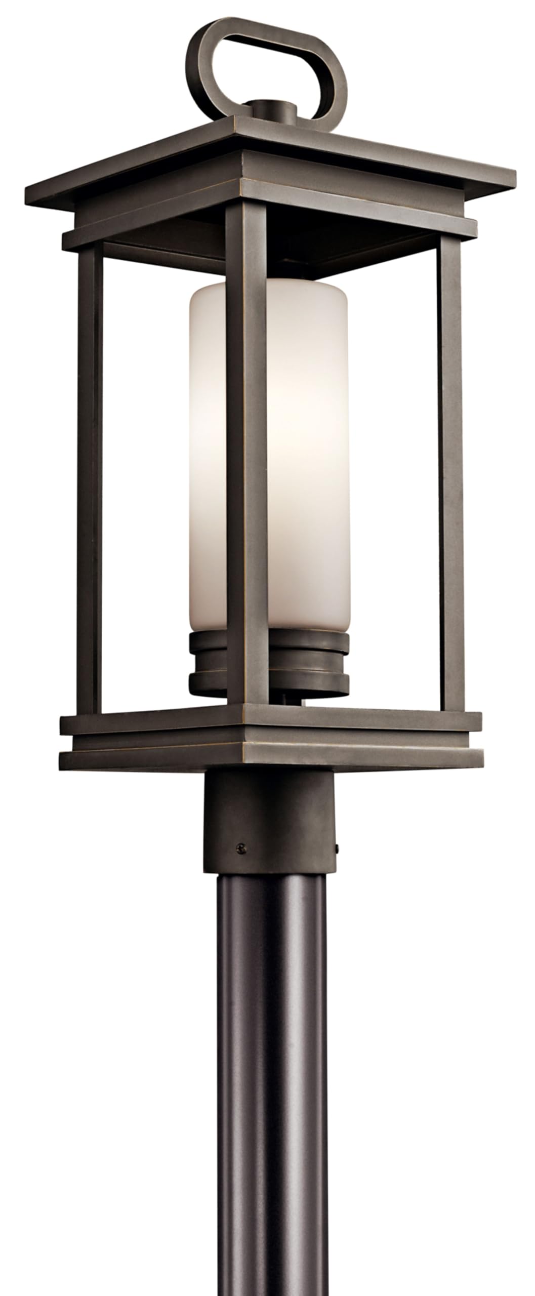 kichler-south-hope-outdoor-post-light-rubbed-bronze image 1