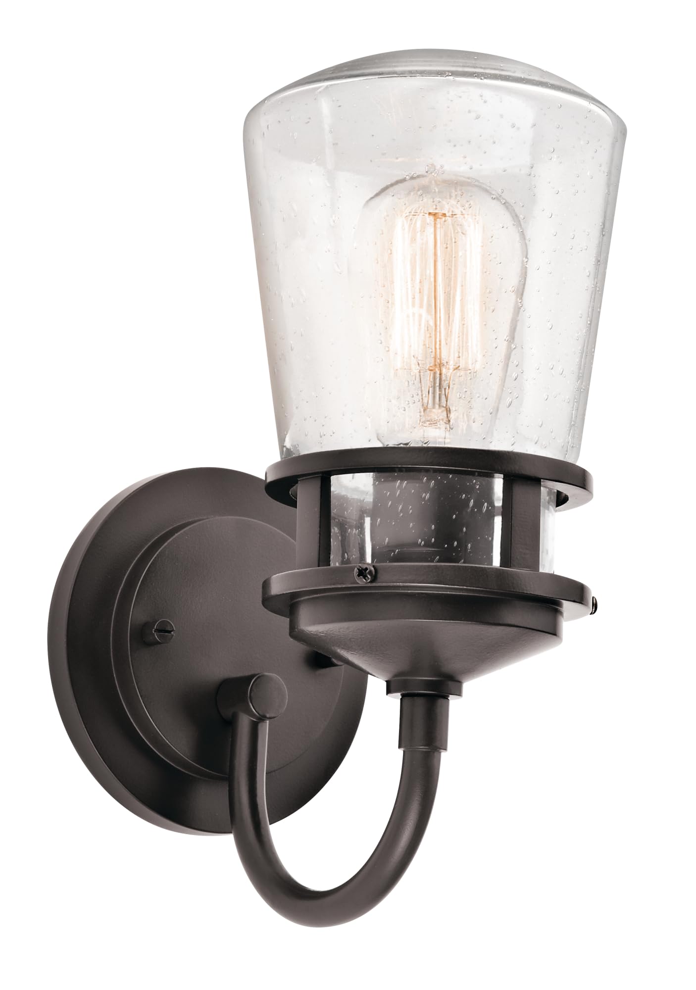 kichler-lyndon-11-25-wall-sconce-in-architectural-bronze-1-light-indoor-outdoor- image 2
