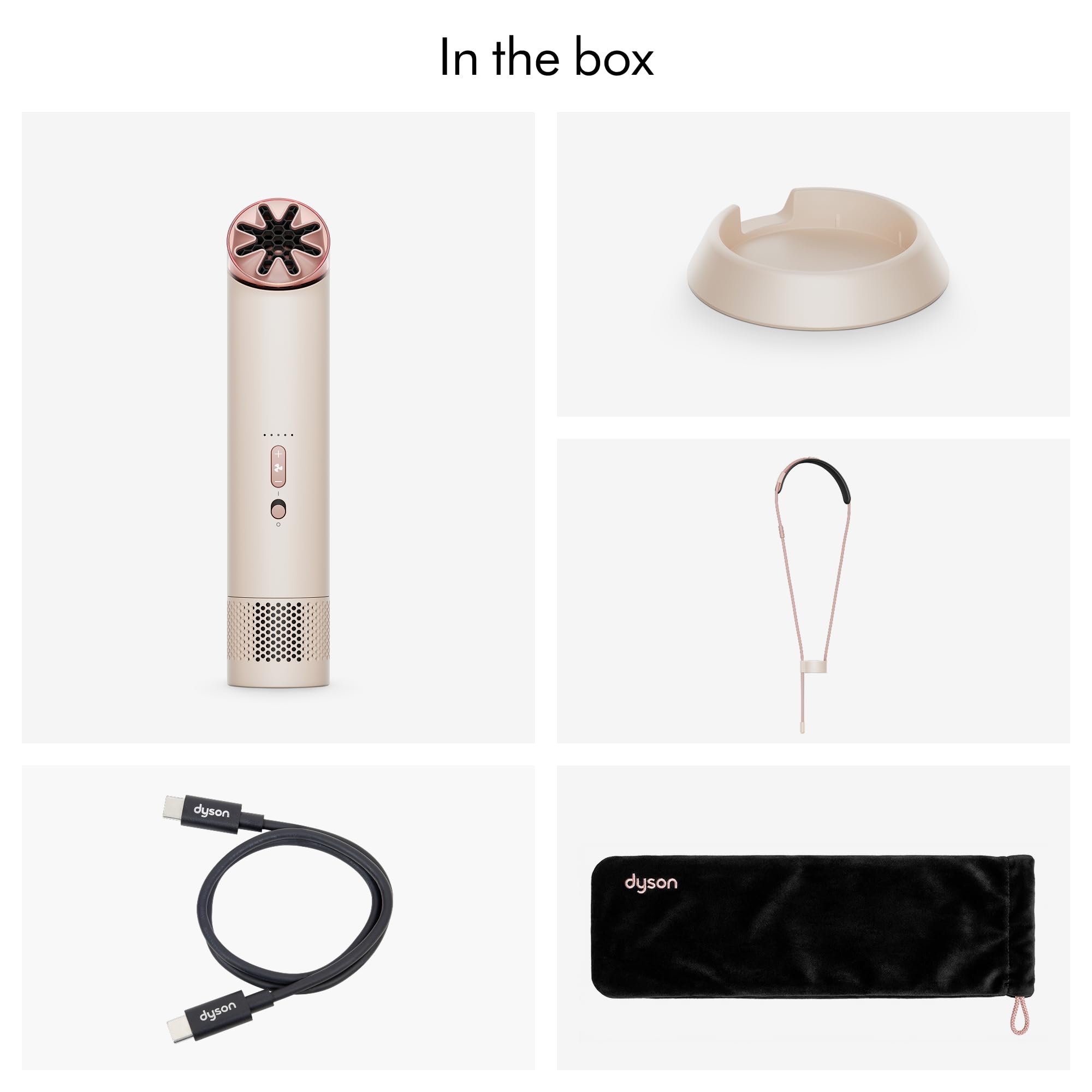 dyson-hushjet-mini-cool-fan-stone-blush image 3