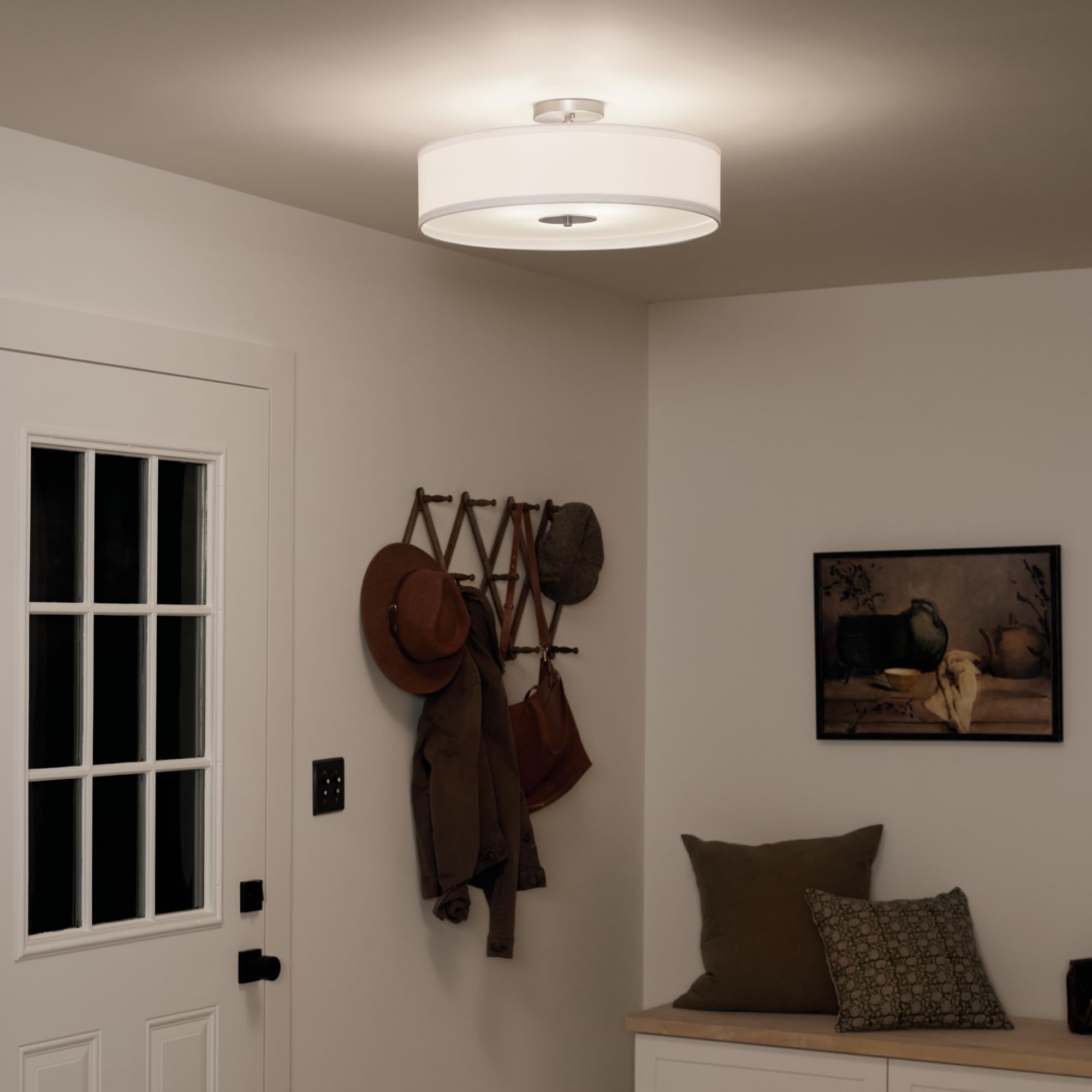 kichler-20-3-light-semi-flush-mount-light-brushed-nickel-42121ni-with-white-micr image 8