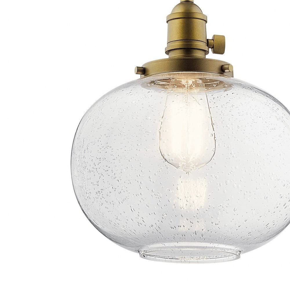 kichler-avery-9-75-1-light-mini-pendant-in-brushed-nickel-with-clear-seeded-glas image 4