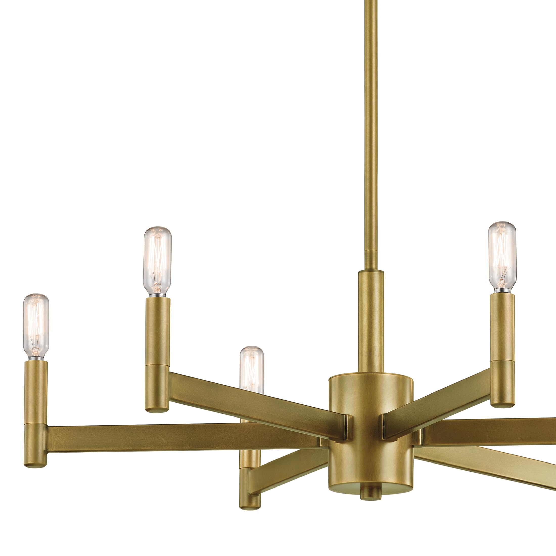 kichler-erzo-9-25-6-light-chandelier-brass-43859nbr-modern-classic-for-dining-ro image 4